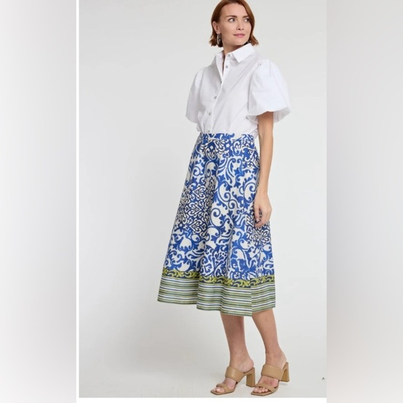 NWT HINSON WU Gloria Ceramic Tile Print
Skirt - Picture 3 of 6